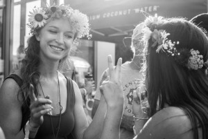 Flower Crowns and Peace Signs